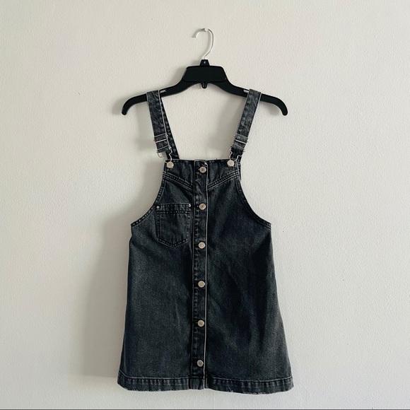 Denim jumper skirt -Size 11-12 - Picture 2 of 5